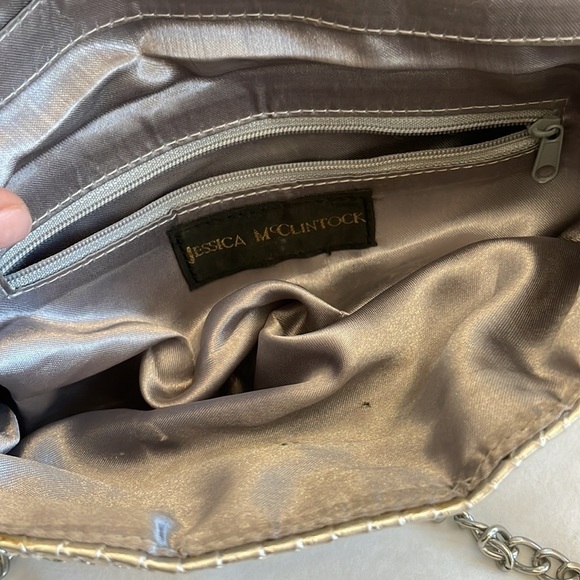 Jessica McClintock Evening Envelope tote - Picture 3 of 7